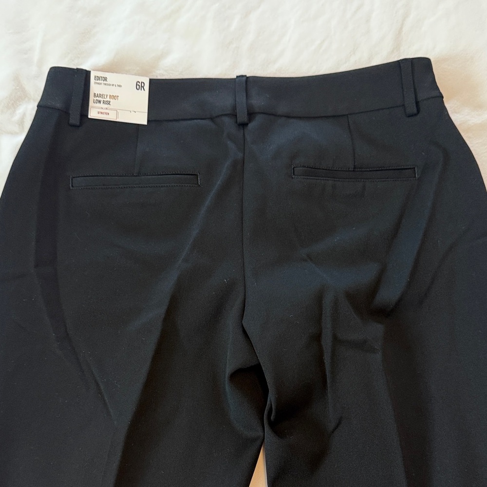 Express Black “Barely Boot” Cut Women's Pants, “Editor” & “Columnist” - Picture 3 of 10